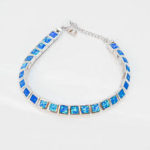 blue opal ss bracelet